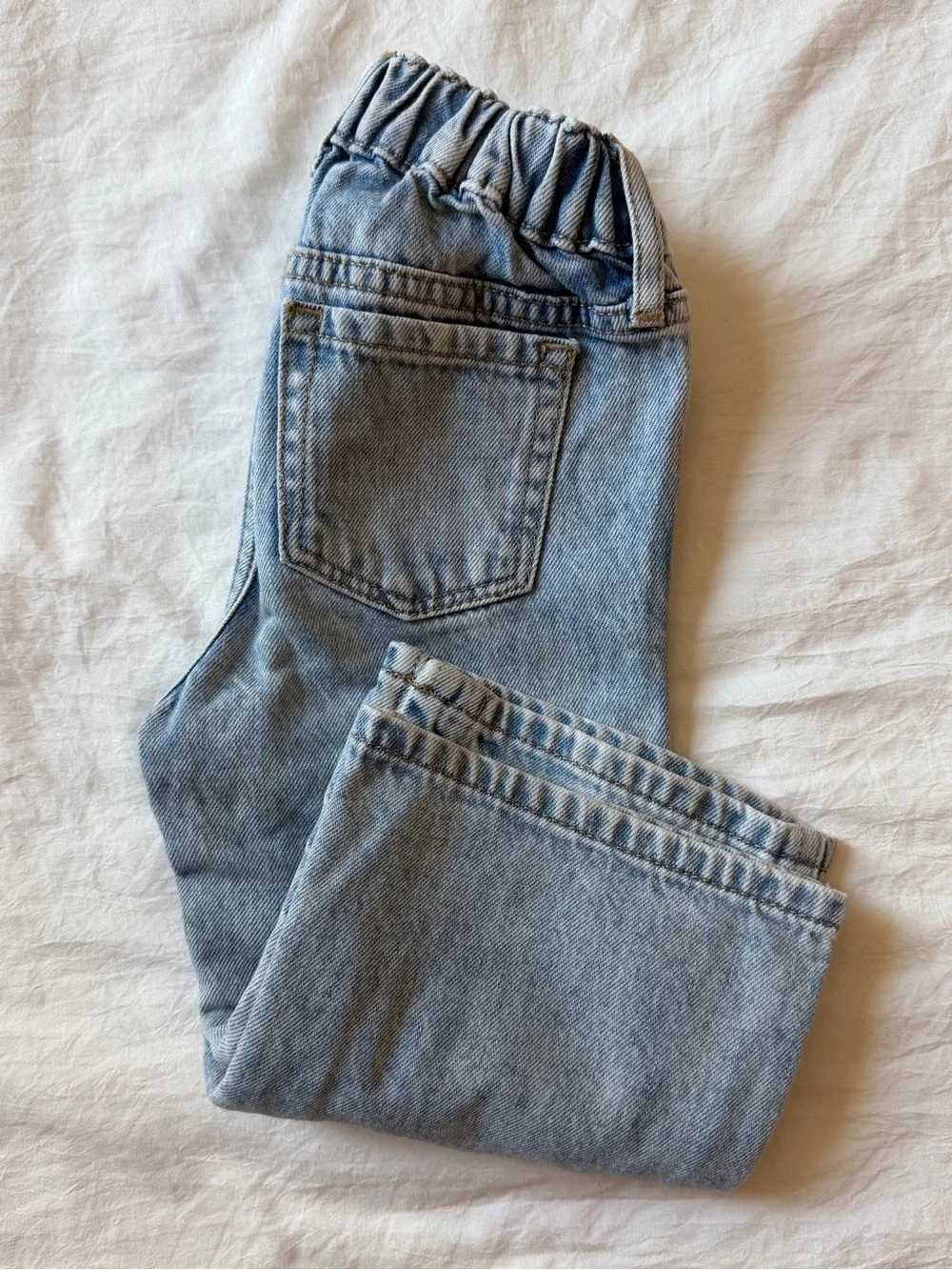 Baby Gap Horseshoe Jeans 18-24M Two-Tone Heart Knee